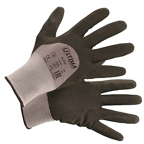 Перчатки ULT810 из смесовой пряжи с покрытием ¾ из полимерполиуретана ULTIMA®