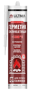 Герметик для печей и каминов ULTIMA +1500° (290 мл)