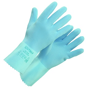 Перчатки латексные BLUE GUARD ULT180